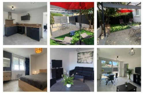 Nyons Apartamento | La perle de provence, appartement neuf en rez de Jardin clos, au calme, clim, salle d'eau dans chaque chambre, à 900m du centre de Nyons