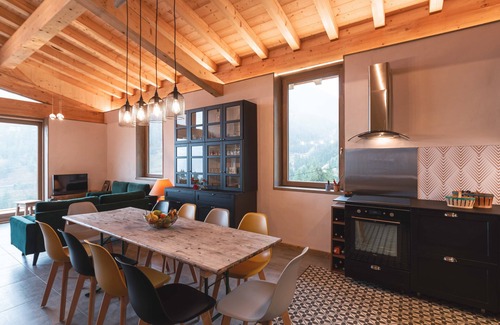 La Roche Chalet De Esquí | La Plagne-Tarentaise: Chalet Mériers