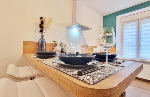 Soultz-Haut-Rhin Apartamento | La Plume de Jais - Famille ou travail- Fibre - Confortable