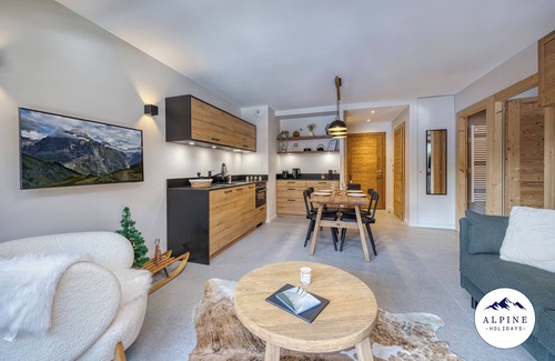Saint-Jean-de-Sixt Apartamento | La Pointe Percée: Alpine Retreat 4*