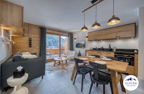 Saint-Jean-de-Sixt Apartamento | La Pointe Percée: Alpine Retreat 4*