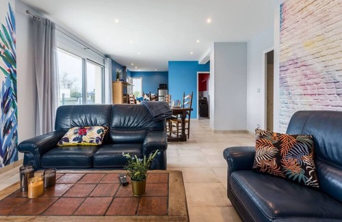 Saint-Come-de-Fresne Apartamento | La Proue, Appt Avec Terrasse à 60m de la mer
