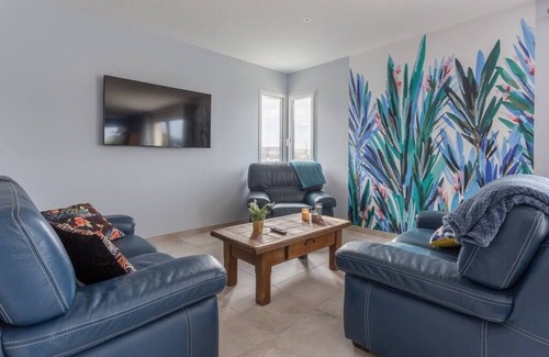 Saint-Come-de-Fresne Apartamento | La Proue, Appt Avec Terrasse à 60m de la mer