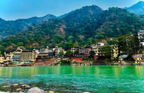 Tapovan Hotel | LA Riqueza Pride Inn # Customer's Favourite Hotel in Tapovan #Free use of Swimming Pool & Gym # Mountain View Rooms # Close to Lakshman Jhula # Free Parking
