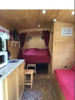 Marquise Chalet De Esquí | La roulotte au cœur de la côte d'opale