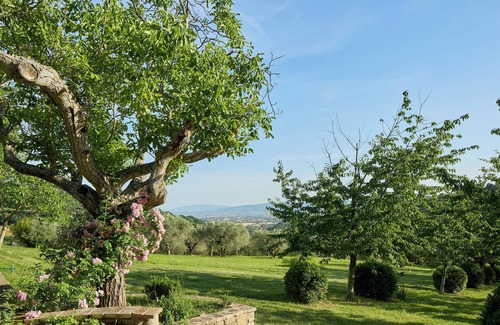 Mora Casa | La Sentinella.Casa rural en las colinas de Asís con piscina y parque enla natura