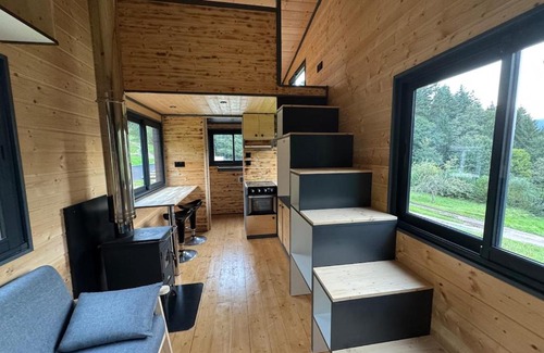 Entre-deux-Eaux Chalet De Esquí | La Tiny Une autre façon de voyager