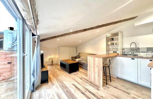 Saint-Genies-de-Malgoires Apartamento | La Tropézienne, charme et confort au coeur du Gard