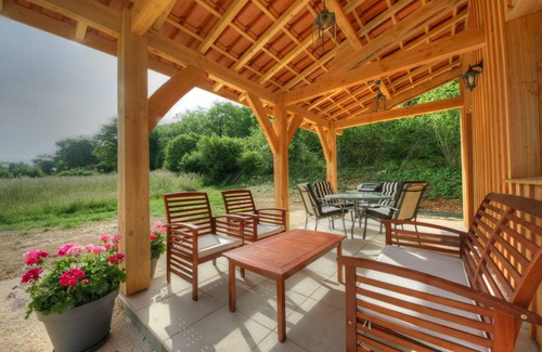 La Chapelle-Aubareil Chalet De Esquí | La Truite, 2 dormitorios Chalet con uso exclusivo de la piscina, Dordogne