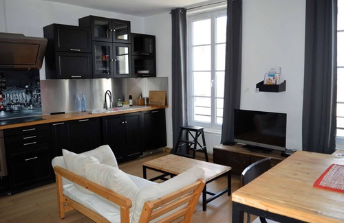 Saint-Regnobert-de-la-Cote-de-Nacre Apartamento | La Vigie - 30 m de la Mer, Petite vue mer