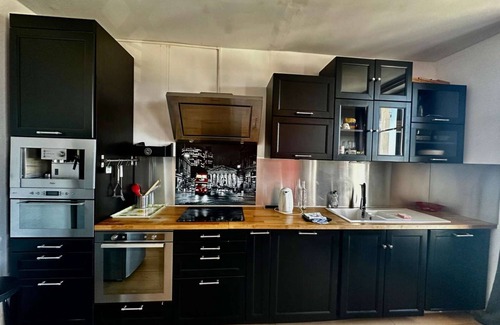 Saint-Regnobert-de-la-Cote-de-Nacre Apartamento | La Vigie - 30 m de la Mer, Petite vue mer