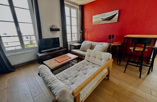 Saint-Regnobert-de-la-Cote-de-Nacre Apartamento | La Vigie - 30 m de la mer, petite vue mer