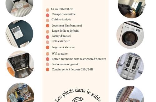 Malo-les-Bains Apartamento | La Villa Des Vents en bord de mer