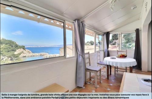 Niolon Apartamento | "LaCigaleDeNiolon", Vue Mer à 180 & Terrasse, Plage à 50m, Wi-Fi & Netflix
