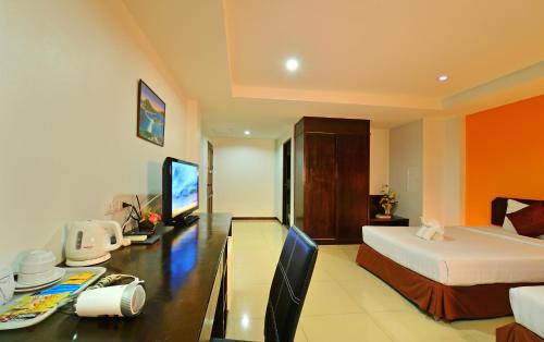 Downtown Krabi Cama Y Desayuno | Lada Krabi Residence Hotel - SHA Plus