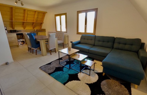 Thannenkirch Apartamento | Laetitia and Matthieu's home, at the foot of the Taennchel mountains