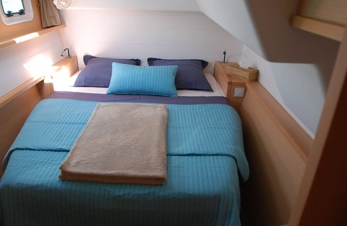 Porto-Vecchio Alquiler De Eote | LAGOON 450F catamarán 4 cabinas dobles 4 baños privados