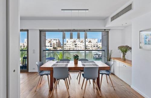 Herzliya Pituach Apartamento | Lagoon View 3bd Huge Family Apartment