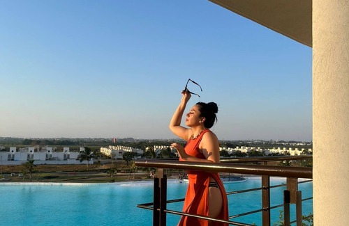 Veracruz Apartamento | Vista a la Laguna, playa artificial, practica remo