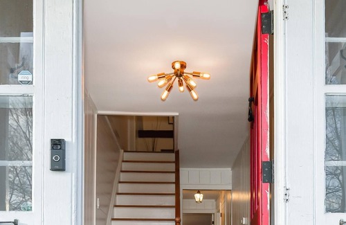 Lagrangeville Casa | LaGrange Farmhouse: Chic Hudson Valley Farmhouse w/ Pool, Hot tub, Gym, Ping Pong, Firepit