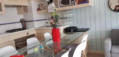 Algarrobo Apartamento | Laguna Bahía departamento 5 personas maravilloso amoblado y decorado