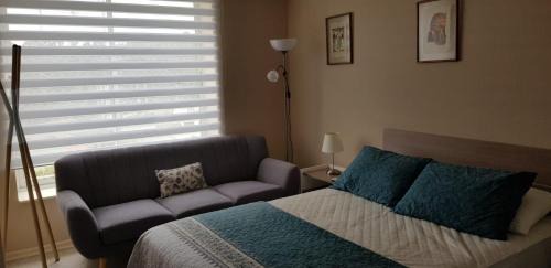 Algarrobo Apartamento | Laguna Bahía departamento 5 personas maravilloso amoblado y decorado