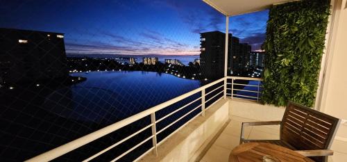 Algarrobo Apartamento | Laguna Playa Privada, Vista al Mar
