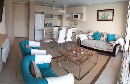 Algarrobo Apartamento | Laguna Playa Privada, Vista al Mar