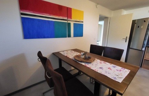 Rhein-Lahn-Kreis District Apartamento | Lahnhöhen close to nature - two-room apartment, fireplace, garden, electric charging station