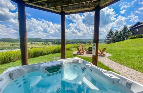 Swanton Casa | Lake Access Dock Hot Tub Fire Pit Game Room More