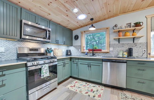 Herron Cabaña | Lake Access & Dock: Remote Mio-area Cottage