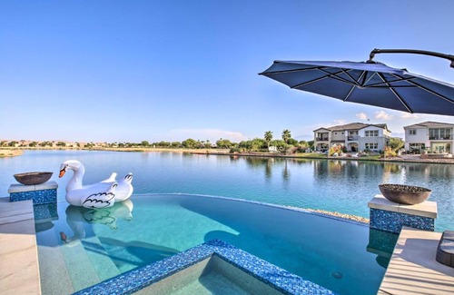 Terra Lago Casa | Lake and Mountain Views Indio Oasis with Pool