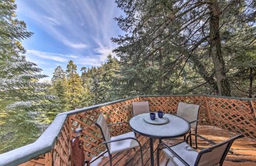 Arrowhead Villas Casa | Lake Arrowhead Cabin with Deck and Scenic Forest Views