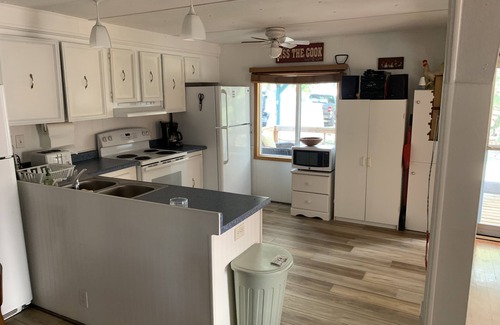 McLean County Cabina | Lake Audubon Family Getaway