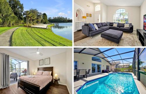 Lake Berkley Casa | Lake Berkley Home: Pool, Lakefront & near Disney