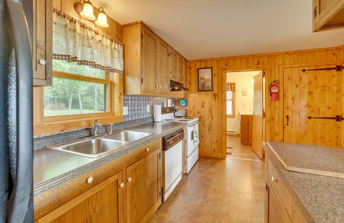 St. Albans Cabina | Lake Champlain Vacation Rental with Boat Dock!