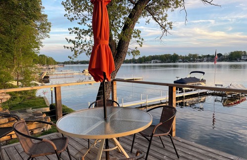 Leesburg Cabaña | Lago Cottage con increíble vista del atardecer en el lago Tippecanoe