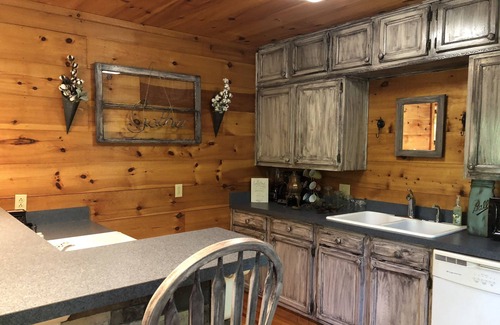 Sharps Chapel Casa | Lake Front Cabin in Private Cove with Covered Dock