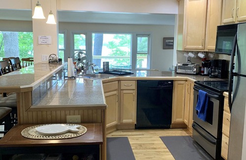 Naples Casa | Lake Front Home on Long Lake with Beautiful Views of Mountains!