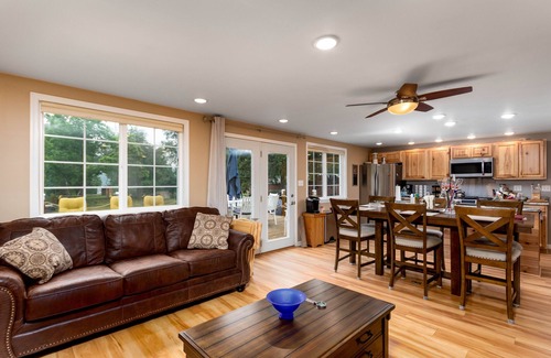 Dowling Casa | Lake front home with access to two lakes, large yard and RV hookup available!