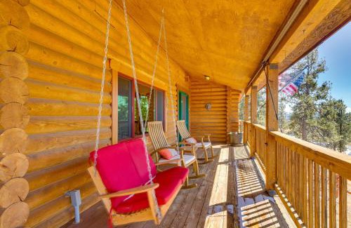 Lake George Casa | Lake George Cabin with Deck and Mountain Views!