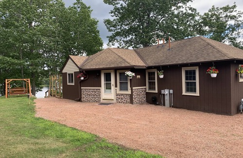 St Germain Casa | Lake Home on Little St. Germain with Lower Level Walkout