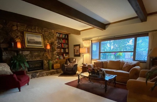 Mitchell Casa | Lake House on Lake Mitchell with a gymnasium and indoor hotub