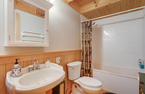 Lake Lure Casa | Lake Lure Oasis in the Woods w/Hot Tub & More!