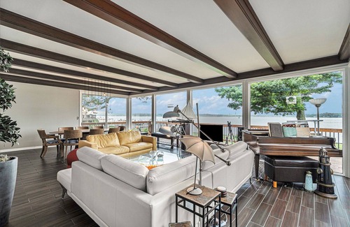 Macatawa Casa | Lake Macatawa, Holland MI Waterfront~Kayaks, Hot Tub, Sauna, Dock, Heated Pool