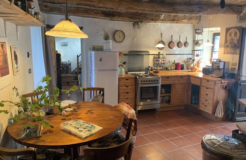 Madonna del Sasso Casa | Lake Orta: Beautiful & cozy old village house with large loggia & garden