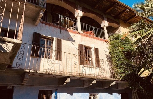 Madonna del Sasso Casa | Lake Orta: Beautiful & cozy old village house with large loggia & garden