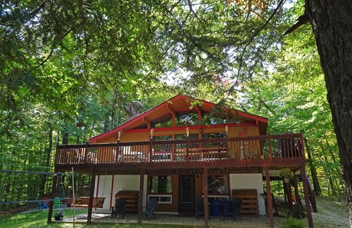 Ludlow Chalet De Esquí | Lake Rescue Chalet - Casa de Lago de 6 dormitorios con botes y jacuzzi