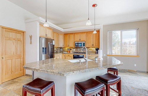 Tahoe Keys Casa | Lake Tahoe Hideaway with rooftop hot tub, fireplace, scenic balcony, & smart TVs