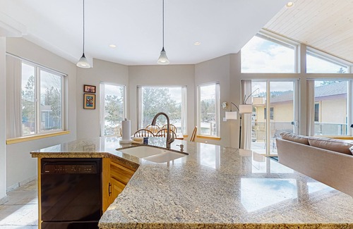 Tahoe Keys Casa | Lake Tahoe Hideaway with rooftop hot tub, fireplace, scenic balcony, & smart TVs